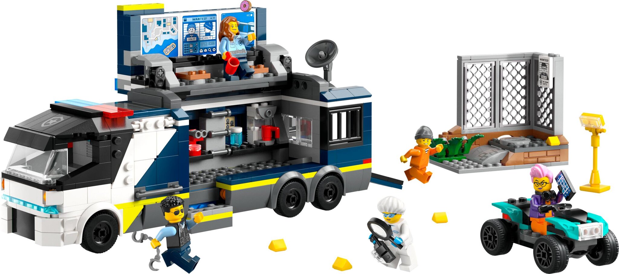 60418 LEGO® City Police Mobile Crime Lab Truck politsei kriminaallabori sõiduk hind ja info | Klotsid ja konstruktorid | kaup24.ee