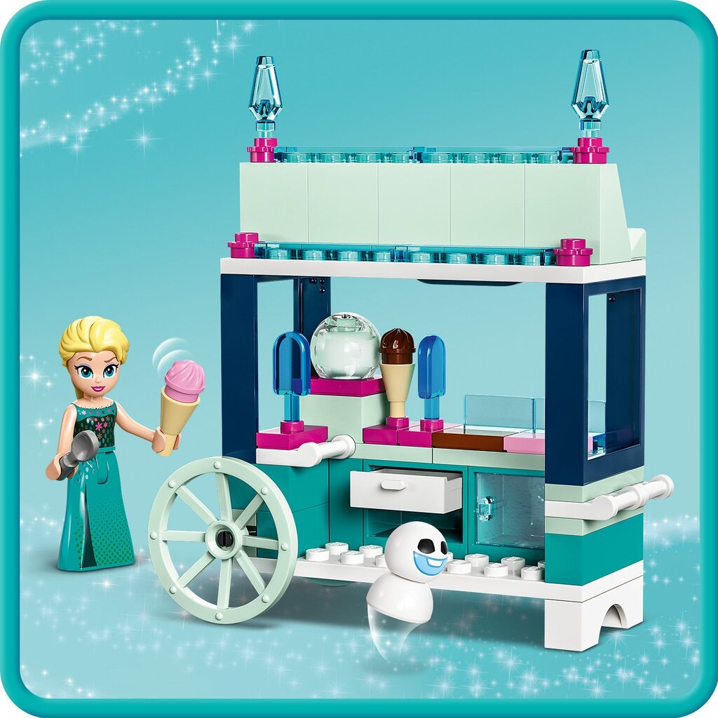 43234 LEGO® Disney Elsa's Frozen Treats printsess Elsa jäätisekäru цена и информация | Klotsid ja konstruktorid | kaup24.ee