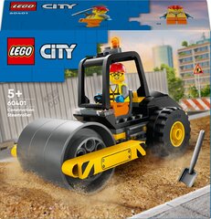 60401 LEGO® City Construction Steamroller ehituse teerull цена и информация | Конструкторы и кубики | kaup24.ee