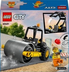 60401 LEGO® City Construction Steamroller ehituse teerull цена и информация | Конструкторы и кубики | kaup24.ee