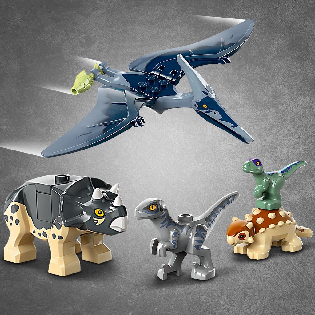 76963 LEGO® Jurassic World Baby Dinosaur Rescue Center dinosauruste päästekeskus цена и информация | Klotsid ja konstruktorid | kaup24.ee