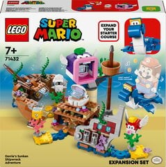 71432 LEGO® Super Mario Dorrie uppunud laeva seiklus – laienduskomplekt цена и информация | Конструкторы и кубики | kaup24.ee