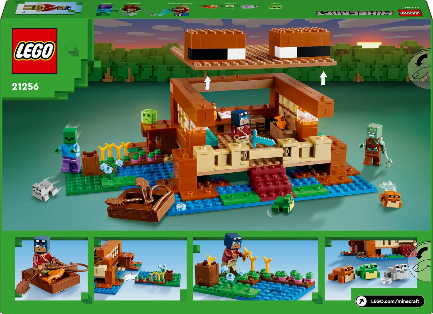 21256 LEGO® Minecraft Konnamaja hind ja info | Klotsid ja konstruktorid | kaup24.ee