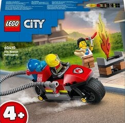 60410 LEGO® City Fire Rescue Motorcycle tuletõrje mootorratas hind ja info | Klotsid ja konstruktorid | kaup24.ee