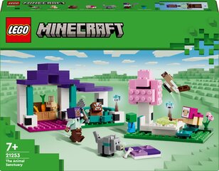 Приют для животных LEGO® Minecraft (21253) цена и информация | Конструкторы и кубики | kaup24.ee