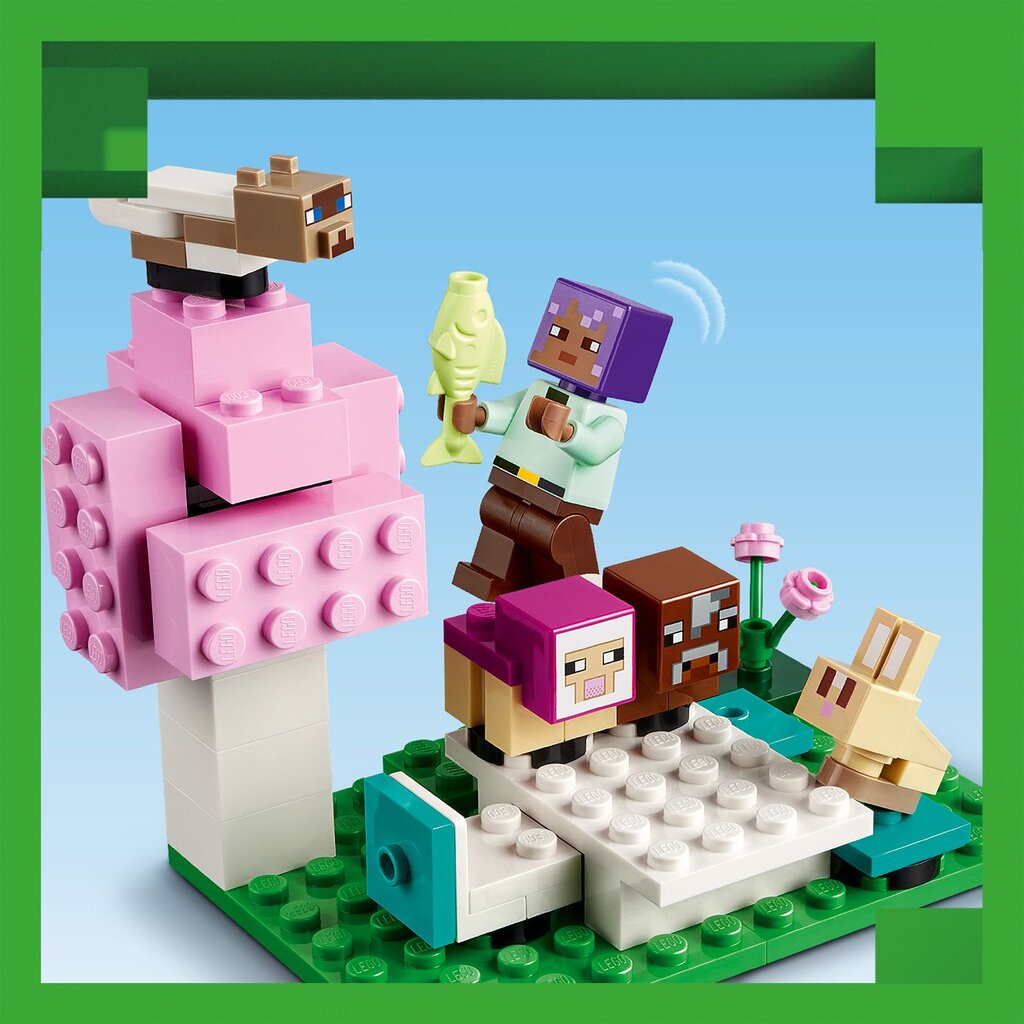 21253 LEGO® Minecrafti loomade varjupaik hind ja info | Klotsid ja konstruktorid | kaup24.ee