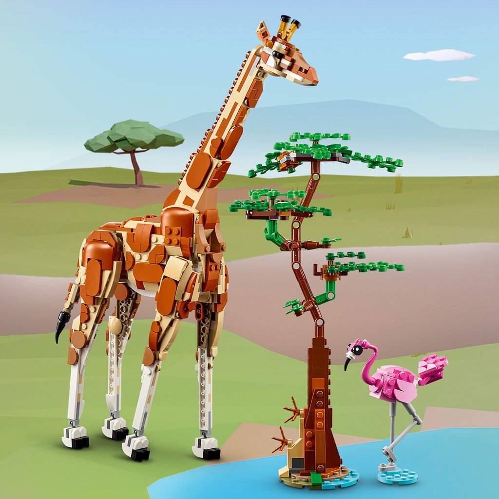 31150 LEGO® Creator Wild Safari Animals metsikud safariloomad hind ja info | Klotsid ja konstruktorid | kaup24.ee