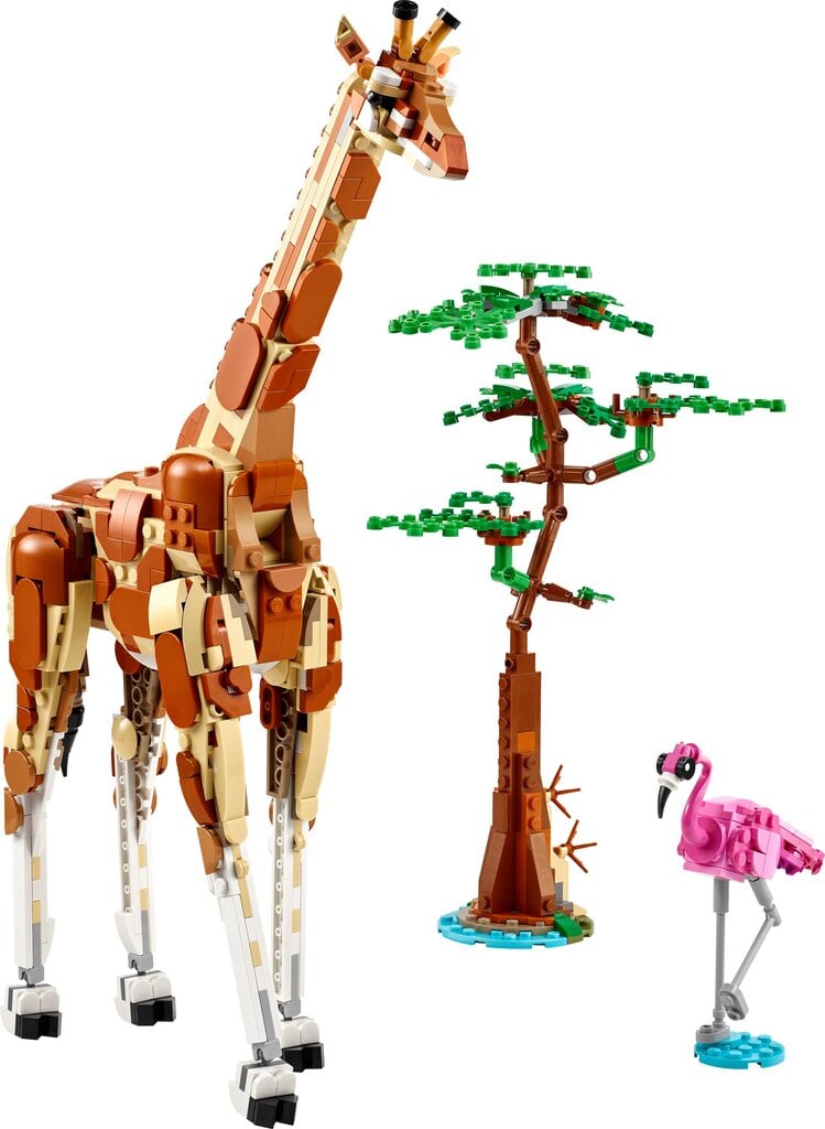 31150 LEGO® Creator Wild Safari Animals metsikud safariloomad цена и информация | Klotsid ja konstruktorid | kaup24.ee
