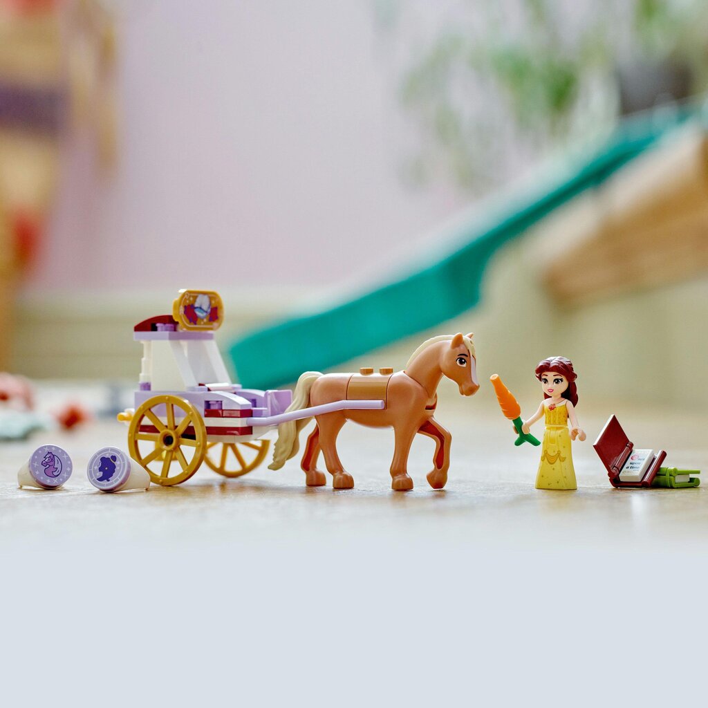 43233 LEGO® Disney Princess Belle muinasjutuline hobusevanker цена и информация | Klotsid ja konstruktorid | kaup24.ee
