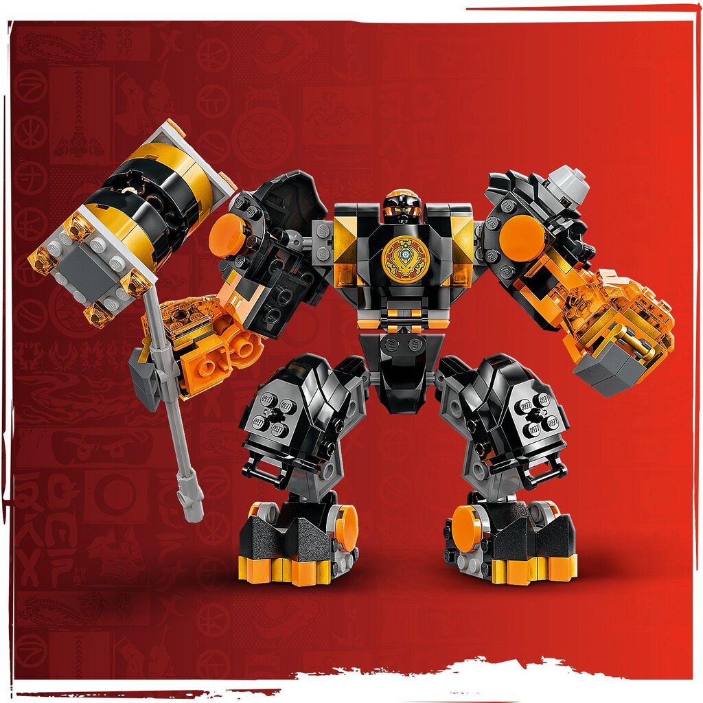 71806 LEGO® Ninjago Cole's Elemental Earth Mech elementaarne maarobot цена и информация | Klotsid ja konstruktorid | kaup24.ee