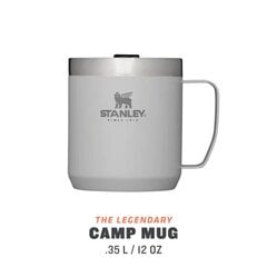 Кружка The Legendary Camp Mug Classic, 0.35 л, светло-серая цена и информация | Stanley Посуда  и столовые приборы | kaup24.ee