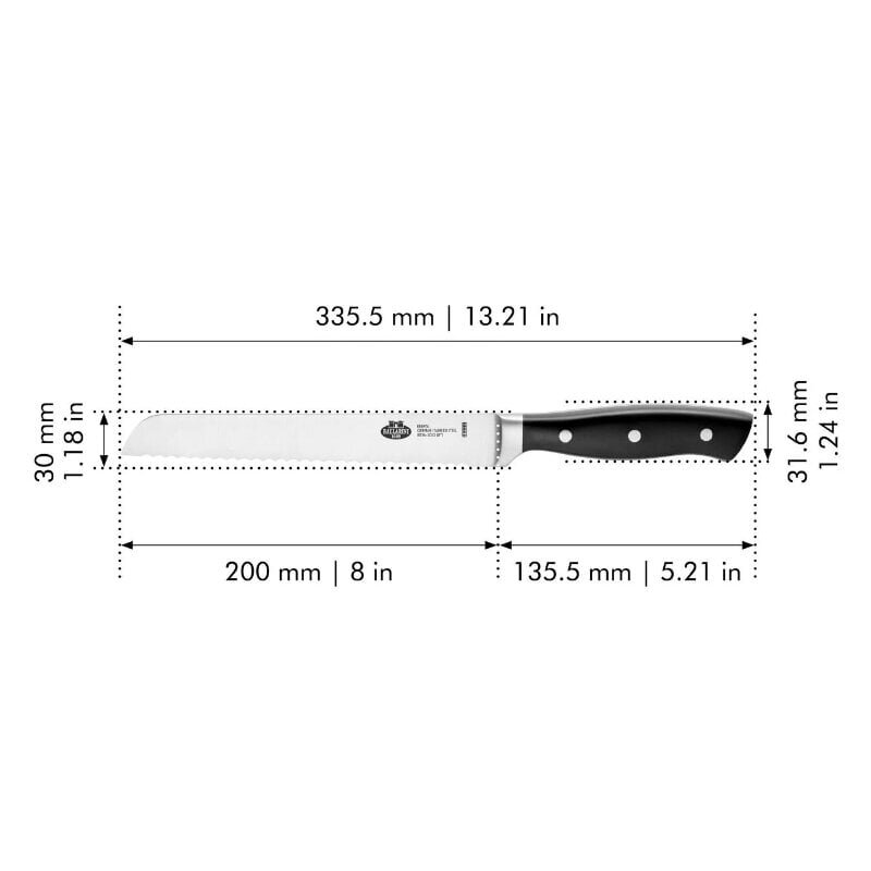 Ballari nuga, 20cm hind ja info | Noad ja tarvikud | kaup24.ee