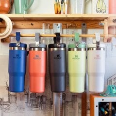 Термобутылка с трубочкой The IceFlow Flip Straw Stumbler 0.89L темно-серый цена и информация | Термосы, термокружки | kaup24.ee