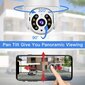 OEM Väline PTZ turvakaamera, IP, WIFI hind ja info | Valvekaamerad | kaup24.ee
