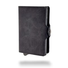 Карточный кошелек Mundane, черный цена и информация | Мужские кошельки | kaup24.ee