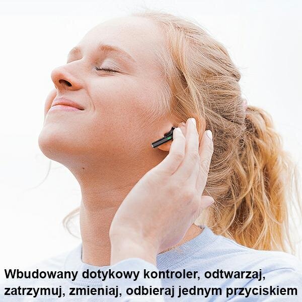 Słuchawki Bluetooth 5.3 T26 Pro TWS Black цена и информация | Kõrvaklapid | kaup24.ee