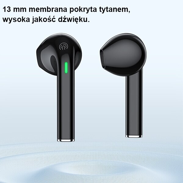 Słuchawki Bluetooth 5.3 T26 Pro TWS Black цена и информация | Kõrvaklapid | kaup24.ee