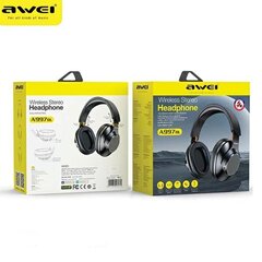 AWEI słuchawki nauszne Bluetooth A997BL czarny|black hind ja info | Kõrvaklapid | kaup24.ee