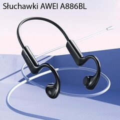 Наушники с воздушной проводимостью AWEI A886BL, black Air Conduction цена и информация | Awei Компьютерная техника | kaup24.ee