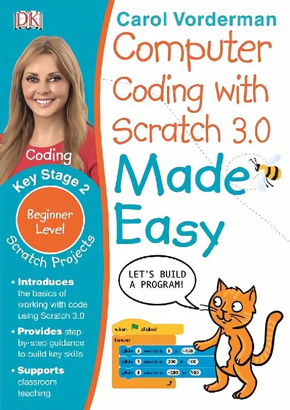 Computer Coding with Scratch 3.0 Made Easy, Ages 7-11 (Key Stage 2): Beginner Level Computer Coding Exercises цена и информация | Noortekirjandus | kaup24.ee