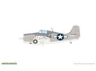 Konstruktor Eduard - Grumman FM-1 Wildcat Profipack, 1/48, 82204 hind ja info | Klotsid ja konstruktorid | kaup24.ee