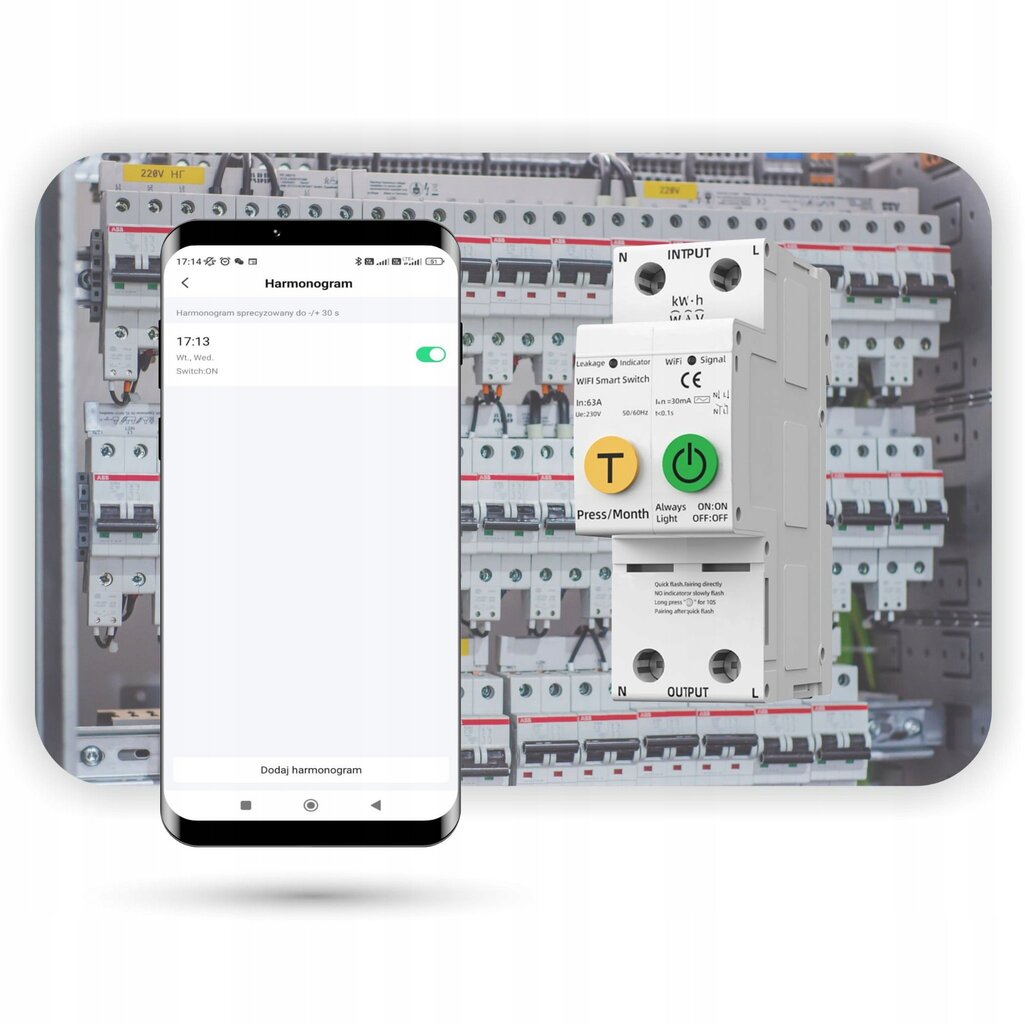 Tuya WiFi kaitse 1-63A цена и информация | Laste ohutustarvikud | kaup24.ee