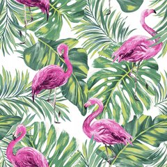 Veekindel kangas Garden Flamingo, 145 cm цена и информация | Ткани | kaup24.ee