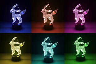 Laste laualamp LED Pokemon Zaxer цена и информация | Детские светильники | kaup24.ee