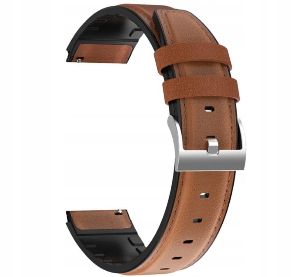 Zaxer Watch Band Strap brown hind ja info | Nutikellade ja nutivõrude tarvikud | kaup24.ee