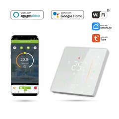 Wifi termostaat Tuya Dual Mode jahutus цена и информация | Нагревательные коврики для пола и зеркал | kaup24.ee
