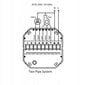 Zigbee Tuya kaherežiimiline termostaat Küte Jahutus hind ja info | Põrandaküte | kaup24.ee