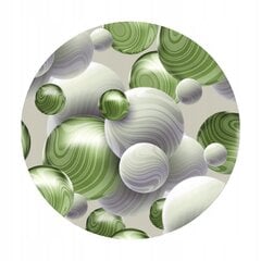 Panczo материал для штор 3D круги, шириной 145 см цена и информация | Занавески | kaup24.ee