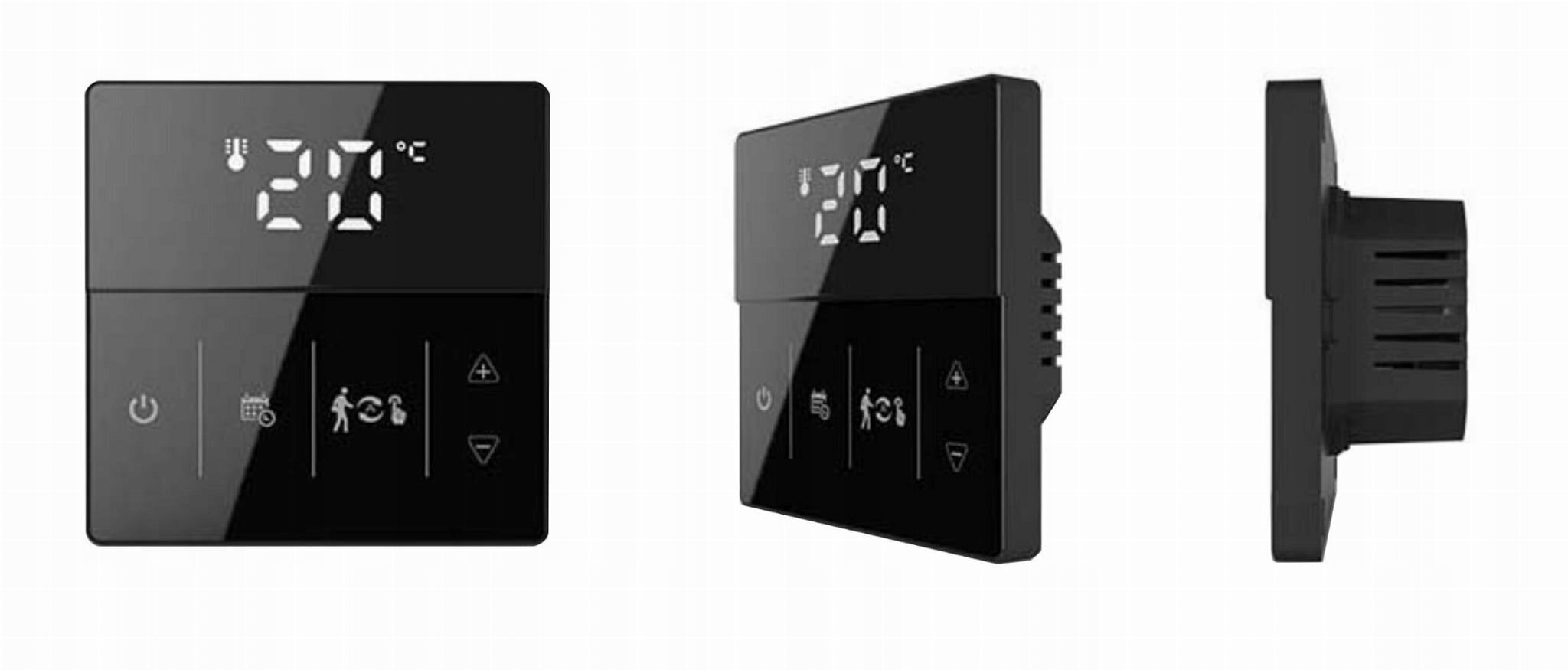 Zigbee-toatermostaat TUYA 3A Black PRO hind ja info | Põrandaküte | kaup24.ee