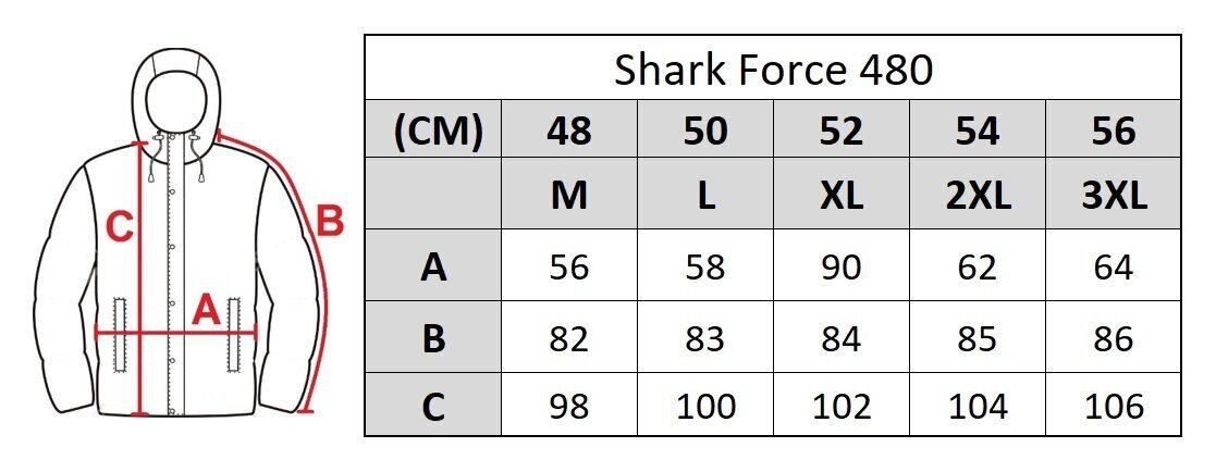 Jope meestele Shark Force 480 цена и информация | Meeste joped | kaup24.ee
