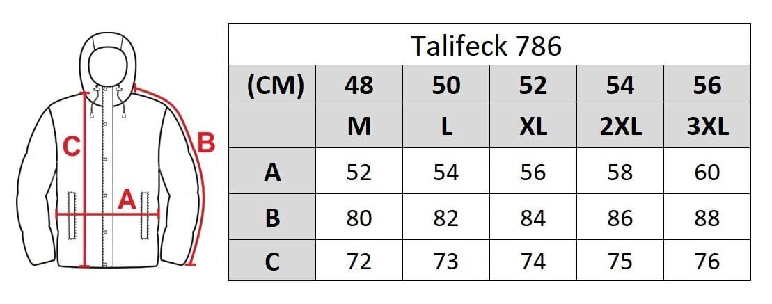 Meeste jope Talifeck 7861 big цена и информация | Meeste joped | kaup24.ee