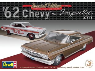 Revell - 1962 Chevy Impala, 1/25, 14466 цена и информация | Конструкторы и кубики | kaup24.ee