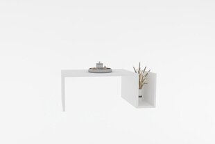 Кофейный столик, Asir, 86,8x32,4x50 см, белый цена и информация | Журнальные столики | kaup24.ee