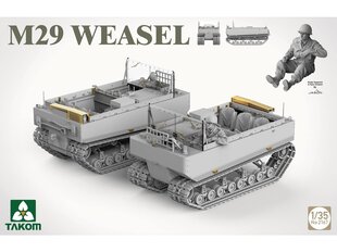 Takom - M29 Weasel, 1/35, 2167 цена и информация | Конструкторы и кубики | kaup24.ee