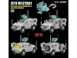 Rye Field Model JLTV M1278A1 Heavy Gun Carrier Modification with M153 Crows II US Army / Slovenian Armed Forces, 1/35, RFM-5099 hind ja info | Klotsid ja konstruktorid | kaup24.ee