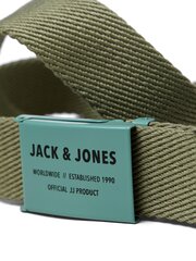 Jack & Jones мужской ремень 12211083*03, зелёный 5715220382199 цена и информация | Мужские ремни | kaup24.ee