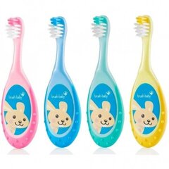 Hambahari Brush-Baby Flossbrush, 0-3 aastat цена и информация | Для ухода за зубами | kaup24.ee