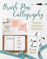 Brush Pen Calligraphy цена и информация | Книги о питании и здоровом образе жизни | kaup24.ee