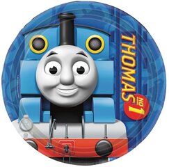 Thomas and Friends Одноразовые бумажные тарелки  (8 шт) 18 cm цена и информация | Праздничная одноразовая посуда | kaup24.ee