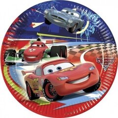 Disney Cars II, Одноразовые бумажные тарелки  (8 шт) 23 cm цена и информация | Праздничная одноразовая посуда | kaup24.ee