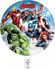 Ühekordsed papptaldrikud Avengers Infinity Stones, 8 tk hind ja info | Ühekordsed nõud | kaup24.ee