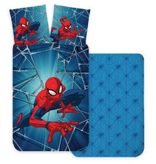 Laste voodipesukomplekt Spiderman, 100x135, 4-osaline hind ja info | Beebide ja laste voodipesu | kaup24.ee