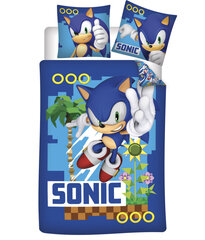 Laste voodipesukomplekt Sonic, 140×200, 3-osaline цена и информация | Детское постельное бельё | kaup24.ee