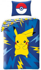 Laste voodipesukomplekt Pokemon, 140×200, 2-osaline hind ja info | Beebide ja laste voodipesu | kaup24.ee