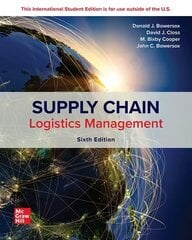 Supply Chain Logistics Management ISE, 6th edition цена и информация | Книги по экономике | kaup24.ee