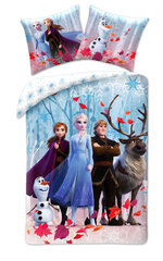 Disney Frozen Leaf Комплект детского постельного белья 140×200 cm, 70×90 cm цена и информация | Детское постельное бельё | kaup24.ee